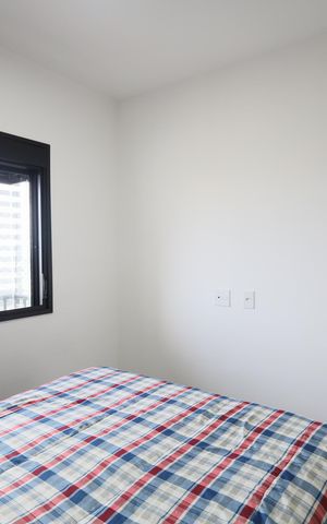 Apartamento à venda com 42m², 1 quarto e 1 vagaQuarto