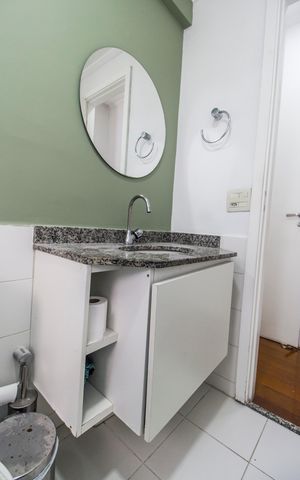 Apartamento para alugar com 74m², 3 quartos e 1 vaga Apartamento para alugar com 74m², 3 quartos e 1 vagaBanheiro da Suíte