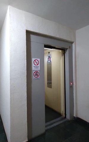 Apartamento para alugar com 25m², 1 quarto e 1 vagaElevador