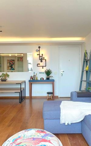 Apartamento para alugar com 64m², 1 quarto e 2 vagas Apartamento para alugar com 64m², 1 quarto e 2 vagasSala