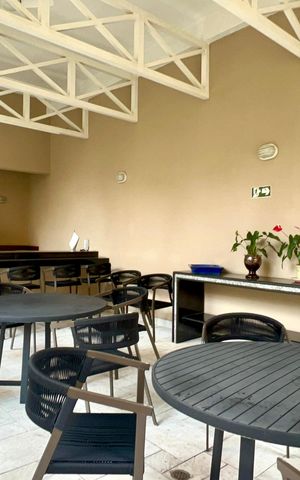 Apartamento para alugar com 64m², 1 quarto e 2 vagas Apartamento para alugar com 64m², 1 quarto e 2 vagasÁrea comum - Churrasqueira