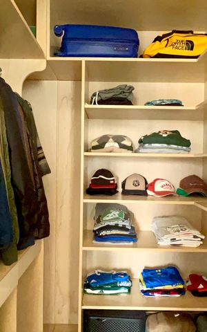 Apartamento para alugar com 64m², 1 quarto e 2 vagas Apartamento para alugar com 64m², 1 quarto e 2 vagasCloset do quarto