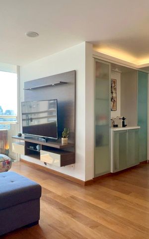 Apartamento para alugar com 64m², 1 quarto e 2 vagas Apartamento para alugar com 64m², 1 quarto e 2 vagasSala