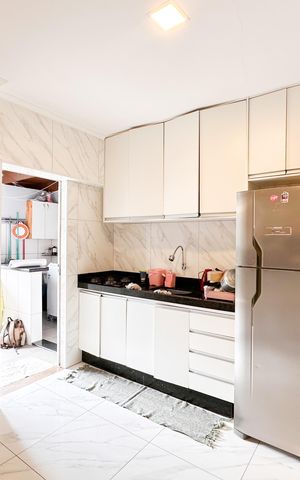 Casa à venda com 45m², 3 quartos e 2 vagas Casa à venda com 45m², 3 quartos e 2 vagasCozinha