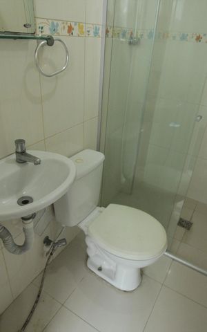 Apartamento para alugar com 100m², 2 quartos e 1 vagaBanheiro de serviço
