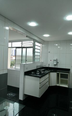 Apartamento para alugar com 100m², 2 quartos e 1 vagaCozinha e Área de Serviço