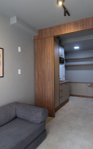 Apartamento para alugar com 33m², 1 quarto e sem vagaSala