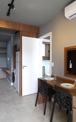 Apartamento para alugar com 33m², 1 quarto e sem vagaSala