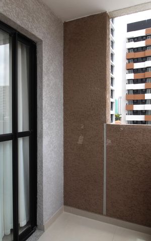 Apartamento para alugar com 33m², 1 quarto e sem vagaVaranda
