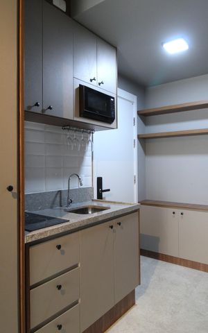 Apartamento para alugar com 33m², 1 quarto e sem vagaCozinha