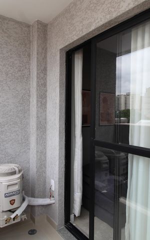 Apartamento para alugar com 33m², 1 quarto e sem vagaVaranda