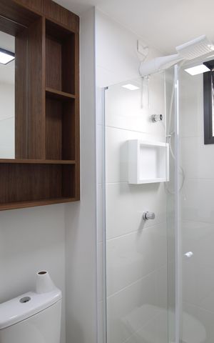 Apartamento para alugar com 33m², 1 quarto e sem vagaBanheiro