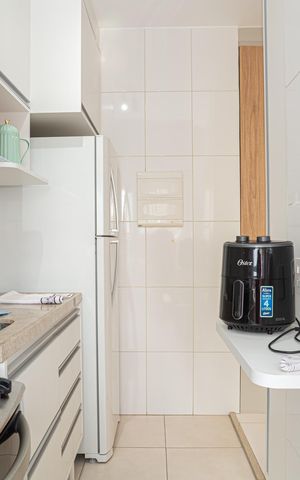 Apartamento à venda com 42m², 1 quarto e 1 vagaCozinha