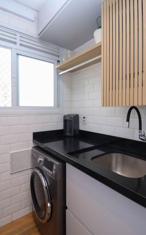 Apartamento à venda com 60m², 2 quartos e 1 vaga Apartamento à venda com 60m², 2 quartos e 1 vagaÁrea de Serviço