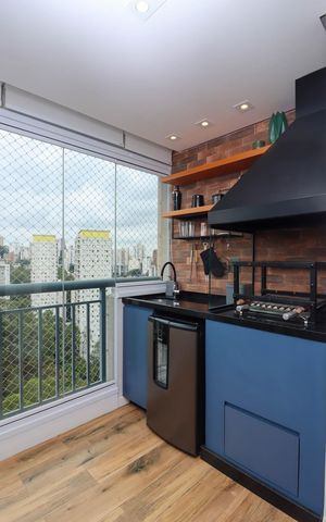 Apartamento à venda com 60m², 2 quartos e 1 vaga Apartamento à venda com 60m², 2 quartos e 1 vagaVaranda gourmet