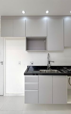 Apartamento para alugar com 34m², 2 quartos e sem vagaCozinha 