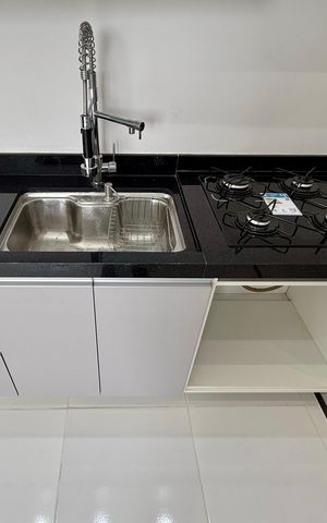 Apartamento para alugar com 34m², 2 quartos e sem vagaCozinha 