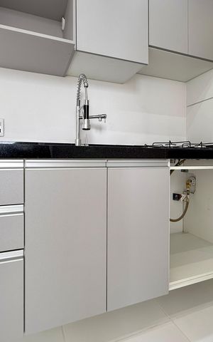 Apartamento para alugar com 34m², 2 quartos e sem vagaCozinha 