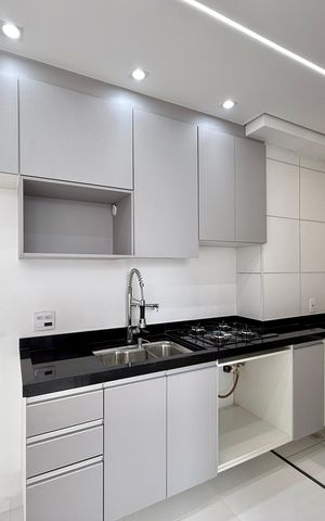 Apartamento para alugar com 34m², 2 quartos e sem vagaCozinha 