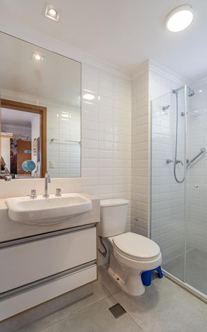 Apartamento para alugar com 133m², 3 quartos e 2 vagasBanheiro Suite 2