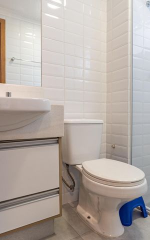 Apartamento para alugar com 133m², 3 quartos e 2 vagasBanheiro Suite 2