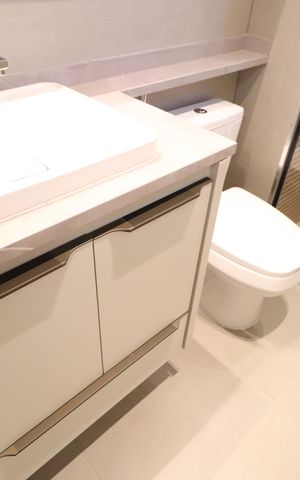 Apartamento para alugar com 115m², 3 quartos e 2 vagasBanheiro do Quarto 1