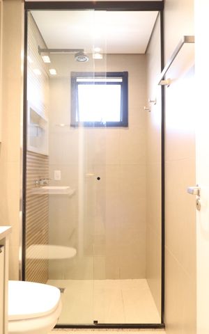 Apartamento para alugar com 115m², 3 quartos e 2 vagasBanheiro do Quarto 2