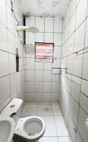 Casa para alugar com 60m², 2 quartos e sem vaga Casa para alugar com 60m², 2 quartos e sem vagaBanheiro Social