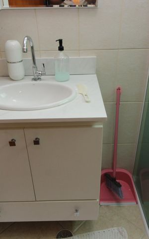 Casa de condomínio para alugar com 149m², 3 quartos e 2 vagasBanheiro da Suíte 1