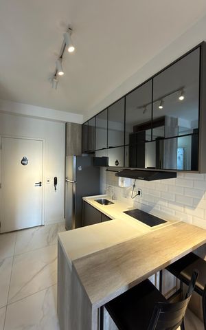 Apartamento para alugar com 37m², 1 quarto e 1 vagaSala/Cozinha