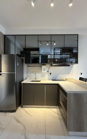 Apartamento para alugar com 37m², 1 quarto e 1 vagaSala/Cozinha