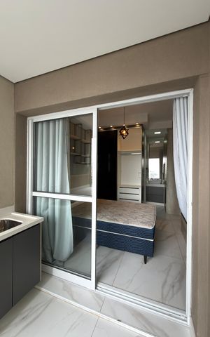 Apartamento para alugar com 37m², 1 quarto e 1 vagaVaranda e Área de Serviço 
