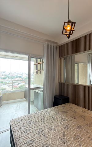 Apartamento para alugar com 37m², 1 quarto e 1 vagaQuarto 