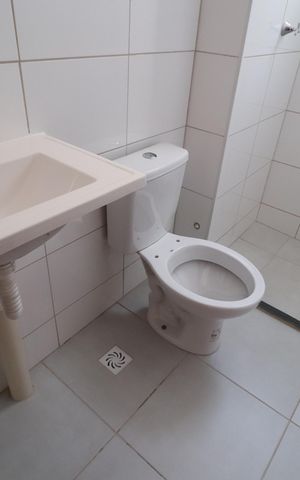 Apartamento para alugar com 50m², 2 quartos e 1 vagaBanheiro do Quarto 1