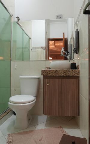 Apartamento para alugar com 60m², 3 quartos e 2 vagasBanheiro Social