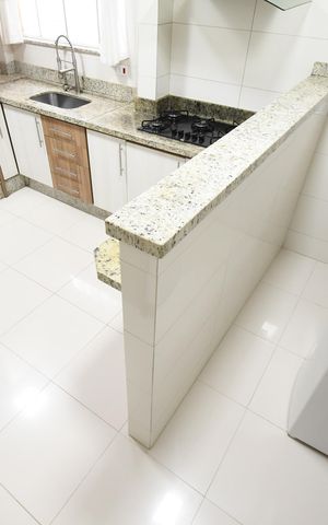 Apartamento à venda com 68m², 3 quartos e sem vagaCozinha e Área de Serviço