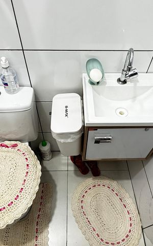 Casa à venda com 58m², 2 quartos e sem vaga Casa à venda com 58m², 2 quartos e sem vagaBanheiro da Suíte
