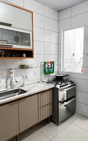 Casa à venda com 58m², 2 quartos e sem vaga Casa à venda com 58m², 2 quartos e sem vagaCozinha