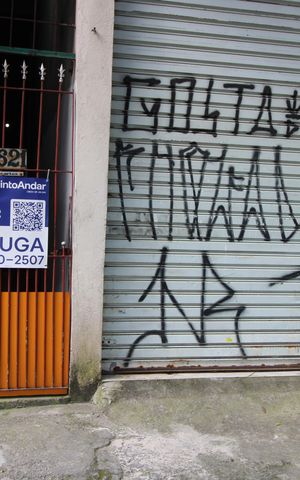 Casa para alugar com 30m², 1 quarto e sem vagaFachada