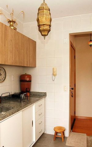 Apartamento à venda com 73m², 3 quartos e sem vagaCozinha + Área de Serviço