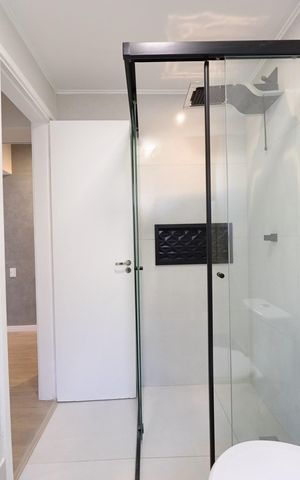 Apartamento à venda com 60m², 1 quarto e 1 vagaBanheiro da Suíte