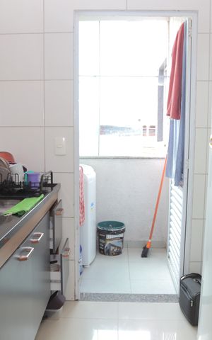 Casa de condomínio à venda com 42m², 2 quartos e sem vaga Casa de condomínio à venda com 42m², 2 quartos e sem vagaCozinha