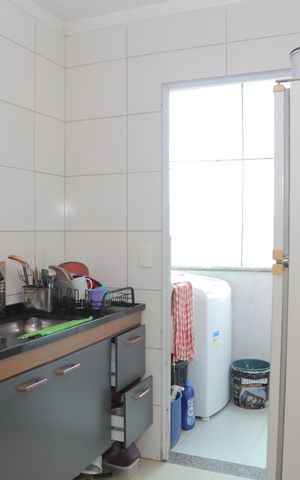 Casa de condomínio à venda com 42m², 2 quartos e sem vaga Casa de condomínio à venda com 42m², 2 quartos e sem vagaCozinha