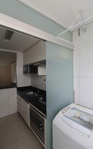 Apartamento para alugar com 90m², 3 quartos e 2 vagasCozinha e Área de Serviço