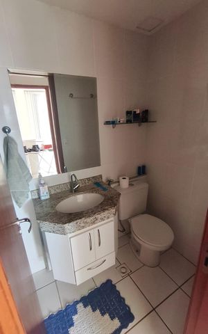 Apartamento à venda com 60m², 2 quartos e 1 vaga Apartamento à venda com 60m², 2 quartos e 1 vagaBanheiro 1