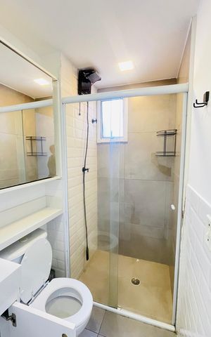 Apartamento para alugar com 45m², 2 quartos e 1 vaga Apartamento para alugar com 45m², 2 quartos e 1 vagaBanheiro