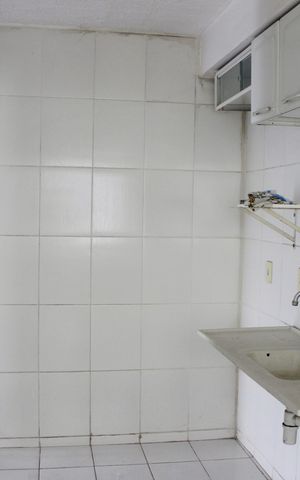 Apartamento para alugar com 42m², 2 quartos e 1 vagaCozinha com lavanderia 