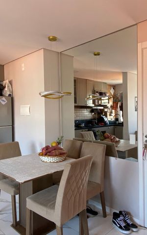 Apartamento para alugar com 44m², 2 quartos e 1 vaga Apartamento para alugar com 44m², 2 quartos e 1 vagaSala - Cozinha