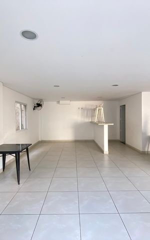 Apartamento para alugar com 44m², 2 quartos e 1 vaga Apartamento para alugar com 44m², 2 quartos e 1 vagaÁrea comum - Salão de festas