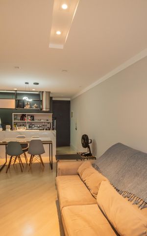 Apartamento para alugar com 57m², 2 quartos e 2 vagasSala